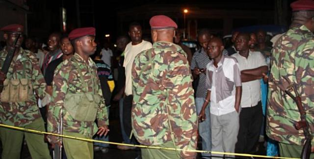 Paramilitary troops of Kenya's General Service Unit