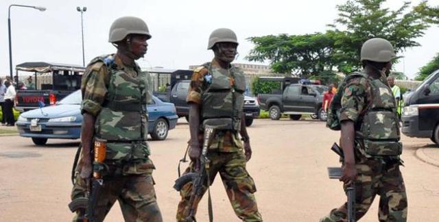 Combat-ready troops of the Nigerian Army